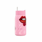 Estia Lens Save The Aegean Μπουκάλι Θερμός Ανοξείδωτο 360ml Blush Pop με Καλαμάκι
