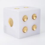 Ζαρι Πολυρεζιν Λευκο Χρυσο 16x16x16cm 819-01929 Estheti 819-01929 - Image 2