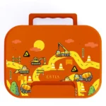 Παιδικό Φαγητοδοχείο Estia Save The Aegean με Διπλή Αποσπώμενη Θήκη 750ml The Big Build 01-44015
