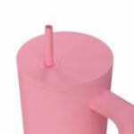 Estia Straw Tumbler XL Save The Aegean Ανακυκλώσιμο Handled Tumbler Θερμός Ανοξείδωτο BPA Free 900ml - Image 2