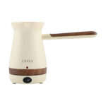 Estia Pure Cream Ηλεκτρικό Μπρίκι 1000W με Χωρητικότητα 250ml Μπεζ