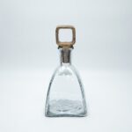 Καραφα Γυαλινη-Μεταλλικη Μπροντζε 25x12cm 819-01294