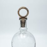 Καραφα  Γυαλινη - Μεταλλικη Μπροντζε 25x12cm 819-01295 - Image 3