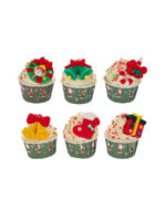 Iliadis Cupcake Με Χριστουγεννιάτικες Φιγούρες 6 Σχέδια Φ7,5cm- Τυχαία Επιλογή 91794