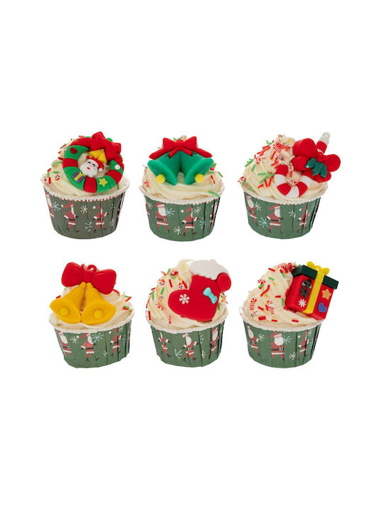 fixedratio_20250905115648_magnitaki_cupcake_christougenniatikes_figoures_f7_5ek_6_schedia Iliadis Cupcake Με Χριστουγεννιάτικες Φιγούρες 6 Σχέδια Φ7,5cm- Τυχαία Επιλογή 91794 - Image 1
