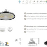 Fos me Φωτιστικό Καμπάνα 60w/100w/120w 150000lm LED Μαύρο Κωδικός: 30-00116-2