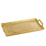 Capolavoro Μεταλλικός Δίσκος Σερβιρίσματος 46x25x4cm Κωδικός: 24.200
